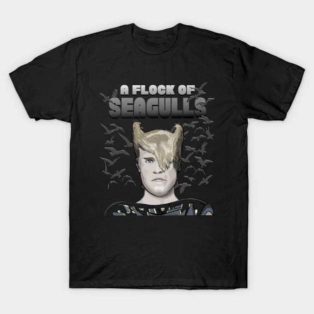 A Flock of Seagulls T-Shirt by FanboyMuseum